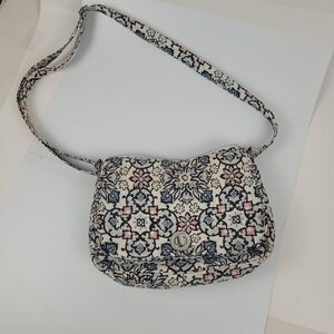 Vera Bradley Saddle Crossbody Bag - Lisbon Medallion